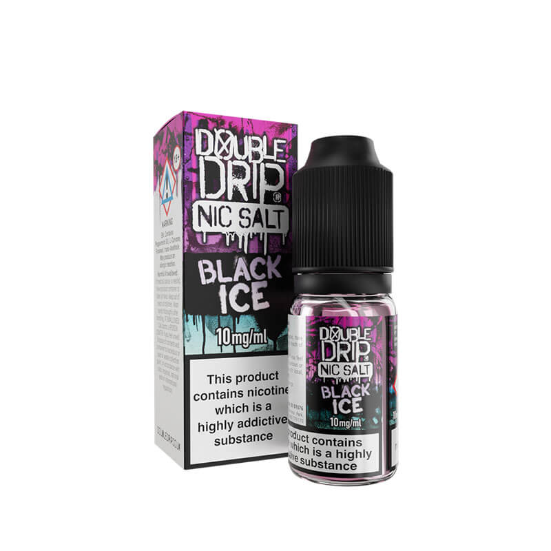 Double Drip Black Ice Nic Salt E-Liquid 10mg/20mg | Vapouriz UK Double Drip Black Ice Nic Salt E-Liquid 10mg/20mg | Vapouriz UK