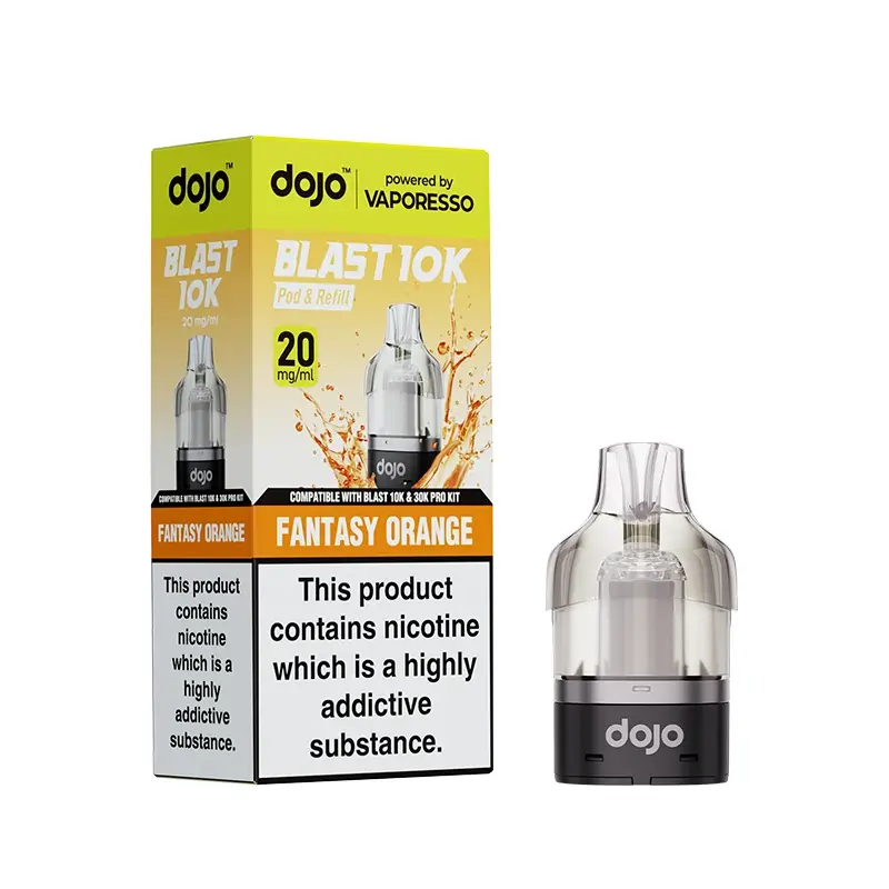 Vaporesso DOJO Blast Pod & Refill For 10K or 30K Device – Fantasy Orange