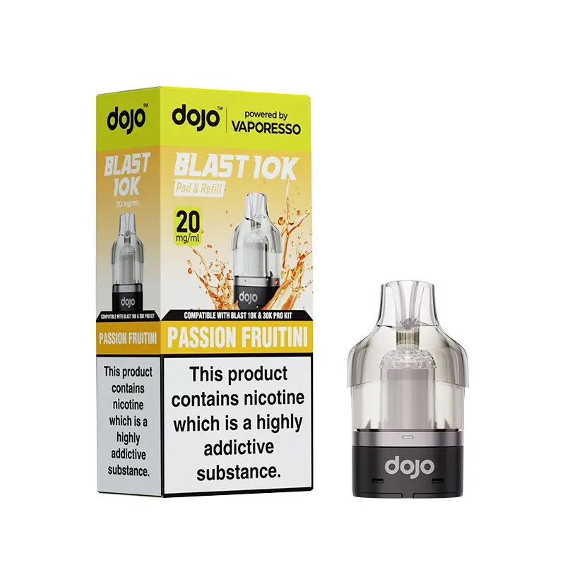 Vaporesso DOJO Blast Pod & Refill For 10K or 30K Device – Passion Fruitini