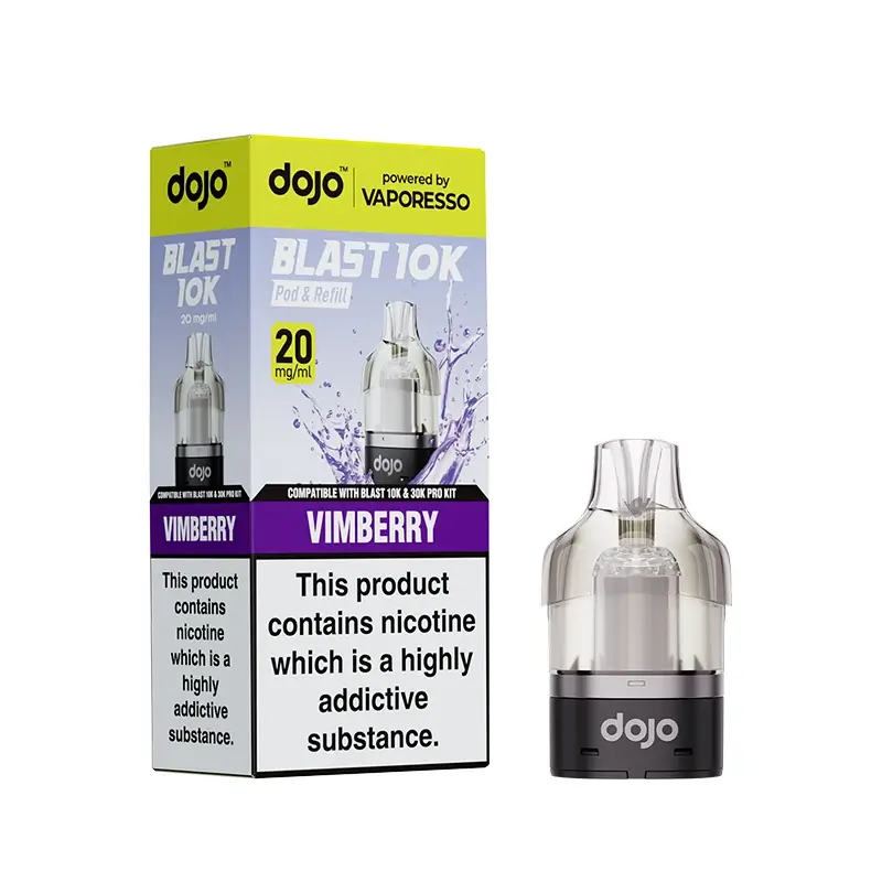 Vaporesso DOJO Blast Pod & Refill For 10K or 30K Device – Vimberry