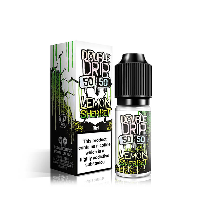 Double Drip 50/50 E-Liquid Cherry Bakewell Vapouriz UK Double Drip 50/50 E-Liquid Cherry Bakewell Vapouriz UK