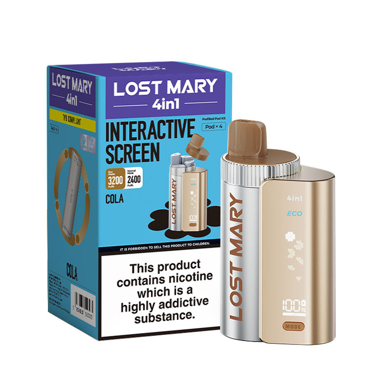 Lost Mary 4-in-1 Prefilled Vape Kit 20mg | Vapouriz UK Lost Mary 4-in-1 Prefilled Vape Kit 20mg | Vapouriz UK