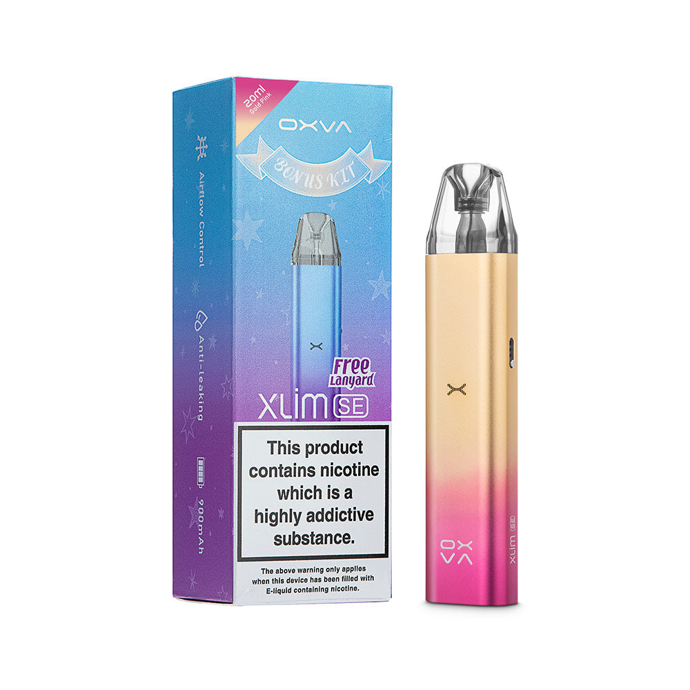 Oxva Xlim SE limited Edition Bonus Pod Kit 25W | Vapouriz UK Oxva Xlim SE limited Edition Bonus Pod Kit 25W | Vapouriz UK