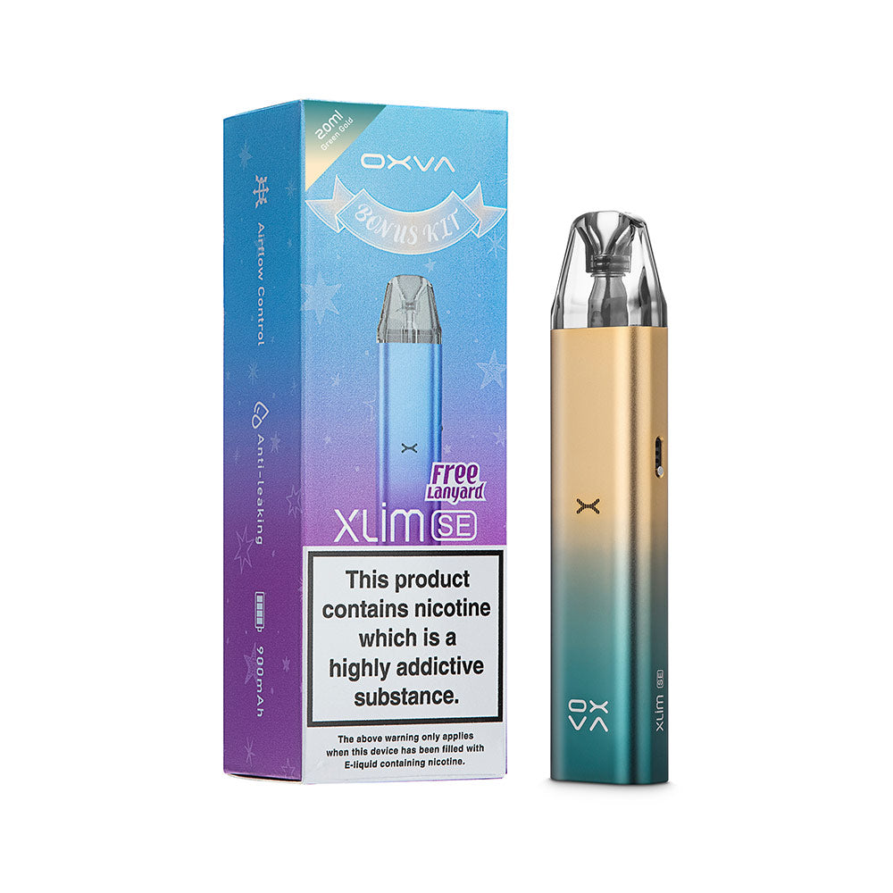 Oxva Xlim SE limited Edition Bonus Pod Kit 25W | Vapouriz UK Oxva Xlim SE limited Edition Bonus Pod Kit 25W | Vapouriz UK