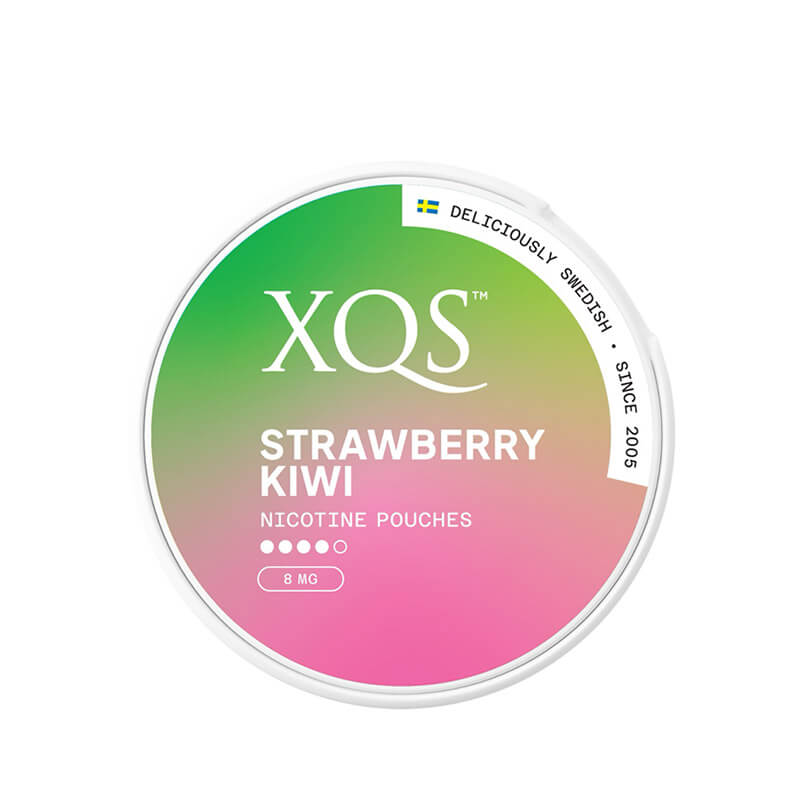 XQS Strawberry Kiwi Nicotine Pouches - 8mg/Pouch