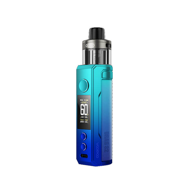 voopoo drag 2 custom logo VooPoo Drag S2 Vape Kit 60W| Vapouriz UK