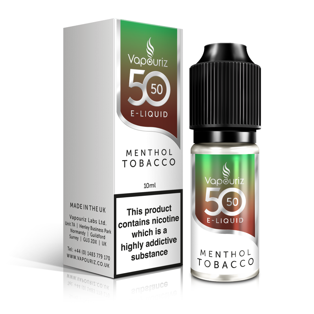 Vapouriz 50/50 Ice Mint 10ml E-Liquid | Vapouriz UK Vapouriz 50/50 Ice Mint 10ml E-Liquid | Vapouriz UK