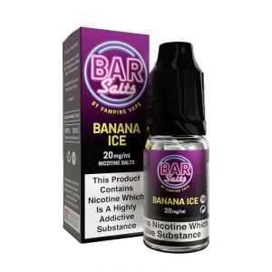 Banana Ice 10ml Nic Salt E-Liquid By Vampire Vape