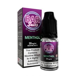 Menthol 10ml Nic Salt E-Liquid By Vampire Vape