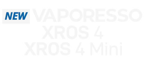 Vapestore. New from Vaporesso. Xros 4 and Xros 4 Mini